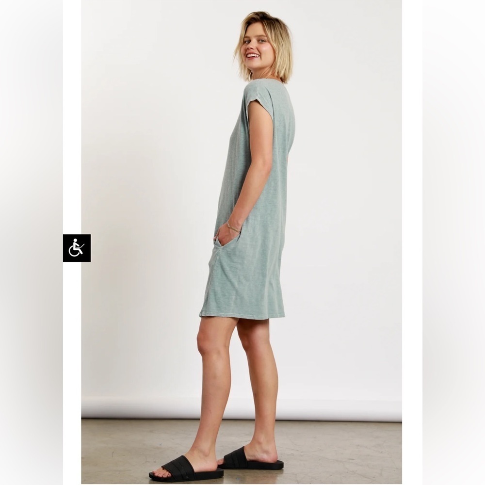 Casual Green Mini Dress